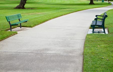 Sidewalk washing